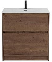 BelBagno KRAFT39-800/390-2C-PIA-RT База под раковину 80х39 см, напольная, Rovere Tabacco (дуб табачный)