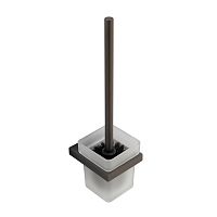 Cezares SLIDER-TBS-V-GM Ёршик для унитаза, подвесной, стекло, исполнение оружейная сталь купить  в интернет-магазине Сквирел