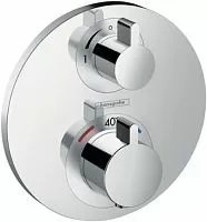 Hansgrohe 15758000 Ecostat S Термостат с вентилем, хром