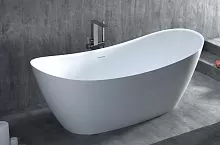 Salini 101811SM Noemi Basso Ванна отдельностоящая, 185х78 см, материал S-Stone - матовой