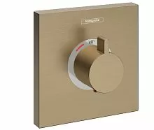 Hansgrohe 15760140 Select Highflow Смеситель для душа, встраиваемый, бронза