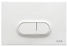 Vitra 740-0500 Loop Клавиша смыва, двойной смыв, GWHITE (глянцевый белый)