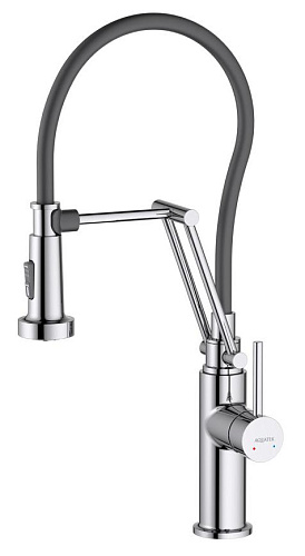 Aquatek AQ1388CR Европа Смеситель для кухни 2jet (профессиональный), хром