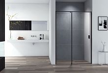 Cezares URBAN-B-12-100-C-NERO Urban Душевая дверь 100 см, профиль черный
