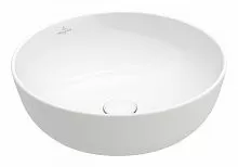 Villeroy & Boch 417943RW Artis Раковина на столешницу 43х43 см, камень белый (Stone White) CeramicPlus