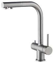 Timo 2356/18FL Saona Смеситель для кухни, с подключением фильтра/выдвижной лейкой, черное золото