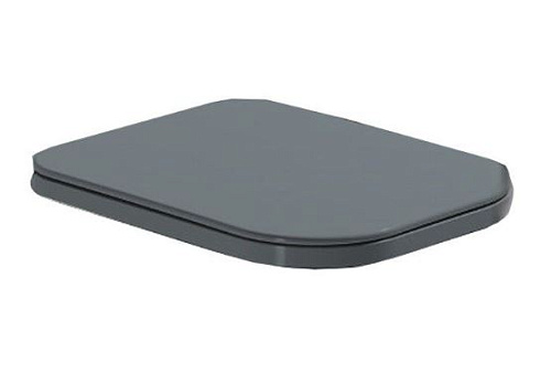 Simas Henges HE004 cemento matt/cr Сиденье с крышкой для унитаза