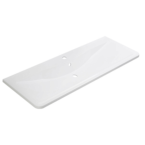 BelBagno BB1200/455-LV-MR-ALR Раковина из литьевого мрамора 120х45.5 см, белая BelBagno BB1200/455-LV-MR-ALR Раковина из литьевого мрамора 120х45.5 см, белая