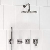WasserKRAFT  A1451.273.274.097.121.275.100.276 Душевой комплект встраиваемый