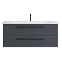 Cezares ECO-1200-2C-SO-GR-P Eco Тумба под раковину, графит купить  в интернет-магазине Сквирел