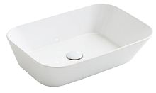 SIMAS WA04 bi*0 WAVE Раковина чаша прямоугольная  60х42х16,5 см,без отв под смеситель,цвет белый