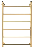 INDIGO LLW80-50GDK3 Водяной полотенцесушитель без полочки, золотой