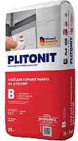 Plitonit В усиленный армирующими волокнами -25 Клей на цементной основе