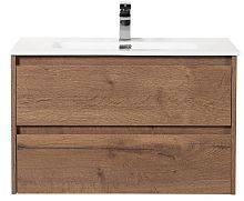 BelBagno KRAFT-800-2C-SO-RT База под раковину 80х46 см, подвесная, Rovere Tabacco (дуб табачный)