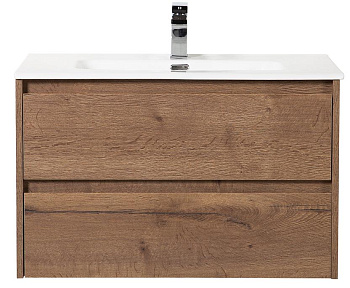 BelBagno KRAFT-800-2C-SO-RT База под раковину 80х46 см, подвесная, Rovere Tabacco (дуб табачный)