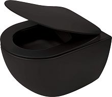 Deante CDE_NZPW Peonia Zero Унитаз подвесной 36х51 см, без сиденья, Nero (черный)