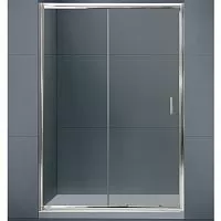 BelBagno Uno UNO-BF-1-130-C-Cr душевая дверь в нишу