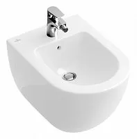 Villeroy & Boch 74000001 Subway Биде подвесное 37х56 см, альпийский белый (White Alpin)