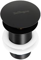 BelBagno BB-SC-NERO Донный клапан с системой "Клик-клак" без перелива, чёрный