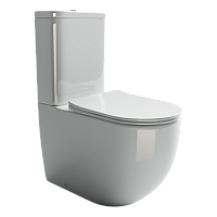 Ceramica Nova CN1801-B Mia Rimless Чаша унитаза напольного/пристенного, 36х62 см, глубокий смыв, белая