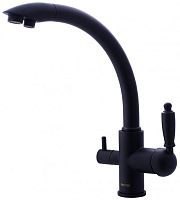 Swedbe 8045 Selene Plus Смеситель для кухни, черный/сатин