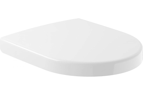 Villeroy & Boch 9M66Q101 Subway Крышка-сиденье для укороченного унитаза, альпийский белый (White Alpin)