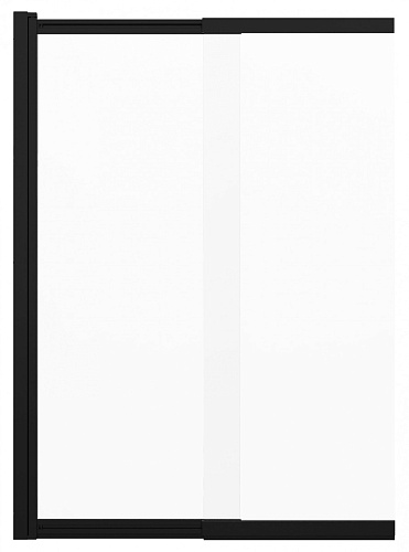 Azario AZ-NF6122 1000 BLACK Merrit Шторка для ванны 100 см, профиль черный