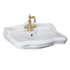 Migliore 20787 Impero Раковина "Тюльпан" 70х55 см, белая