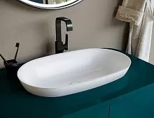 Salini 1802201MRF Marea Раковина накладная, материал S-Stone, 65х39 см, RAL