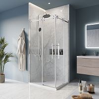 BelBagno Marino MARINO-AH-2-100/80-C-CR Душевой уголок