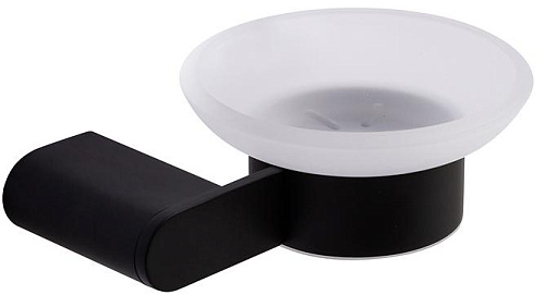 Cezares STYLUS-SODS-NOP Мыльница подвесная, стекло, исполнение черный матовый купить в интернет-магазине Сквирел
