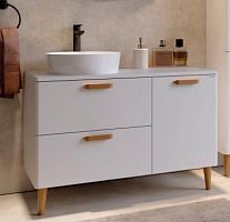 Creavit Patara PT0100.42.MBY + LP140-00CB00E-0000 Тумба с раковиной
