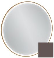 Jacob Delafon EB1290-S32 ODEON RIVE GAUCHE Зеркало 90 см, с подсветкой, рама светло-коричневый сатин купить  в интернет-магазине Сквирел
