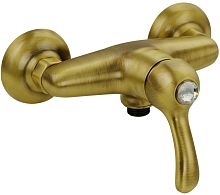 Migliore 18876 Lem Swarovski Смеситель для душа монокомандный, внешний, выход М1/2", бронза