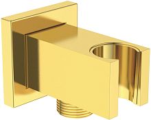 Ideal Standard BC771A2 Idealrain Держатель с подключением душевой лейки 1/2", Brushed Gold (шлифованное золото)