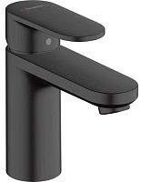 Hansgrohe 71550670 Vernis Blend 70 Смеситель для раковины, сливной гарнитур, черный матовый Hansgrohe 71550670 Vernis Blend 70 Смеситель для раковины, сливной гарнитур, черный матовый