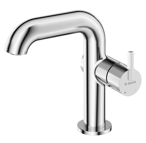Deante BQS_024M Silia Смеситель для раковины U-образный излив, хром