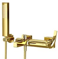 WasserKRAFT 7101 Sauer Смеситель для ванны, с коротким изливом, глянцевое золото