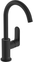 Hansgrohe 72536670 Rebris S 210 Смеситель для раковины, матовый черный Hansgrohe 72536670 Rebris S 210 Смеситель для раковины, матовый черный