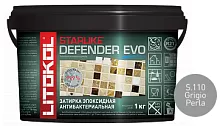 Эпоксидная затирка Litokol Starlike EVO S110 (1кг) Defender Grigio Perla