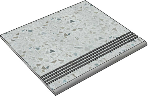 Keratile Belstone GBBelstoneGreyMT30_4 30x30 Ступень снято с производства