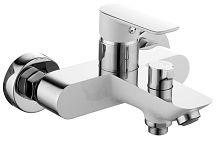 IDDIS, CLOSB02i02WA Cloud Смеситель для ванны, белый глянцевый/хром