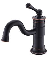 Timo 6061/04F Adelia Смеситель для раковины, black-antique