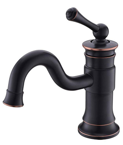 Timo 6061/04F Adelia Смеситель для раковины, black-antique