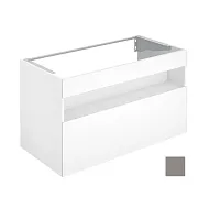 Keuco 32872290100 Stageline Тумба под умывальник 100х49 см, инокс матовый/инокс матовый купить  в интернет-магазине Сквирел