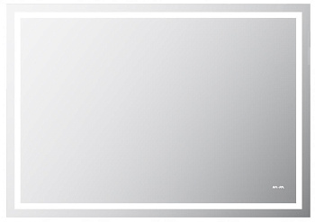 AM.PM M91AMOX1001WG Gem, Зеркало настенное с контурной LED-подсветкой, 100х70 см