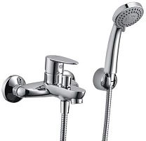 WasserKRAFT 3501 Leine Смеситель для ванны, с коротким изливом, хромоникелевое покрытие