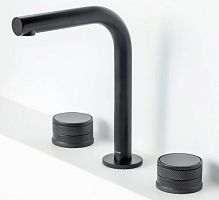 Смеситель на столешницу Boheme PRESTIGE 152-B-PR черный