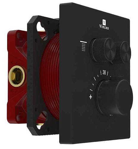 Vincea  VSCV-321T-MMB Смеситель для душа, встраиваемый Vincea  VSCV-321T-MMB Смеситель для душа, встраиваемый