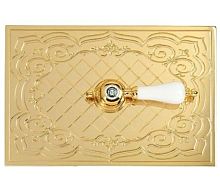 Migliore 24246 Ottone Classic Expert Панель декоративная "Сетка", с отверстием для ручки, золото/декор 1 (без ручки)